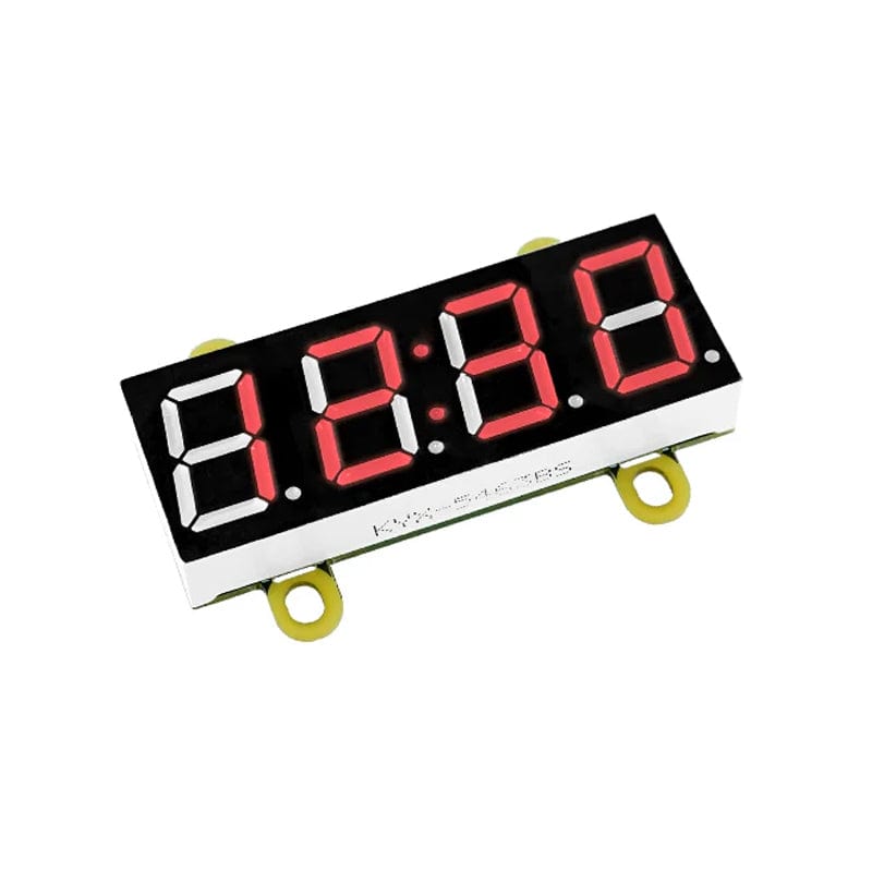 M5Stack Red 7-Segment Digit Clock Unit - The Pi Hut