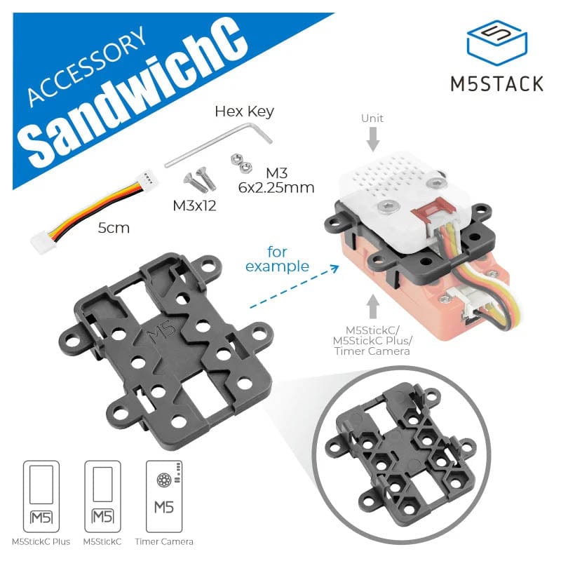 M5Stack SandwichC Brick - The Pi Hut