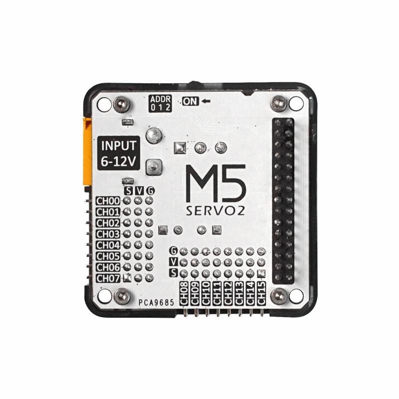 M5Stack SERVO2 Module 16 Channels - 13.2 (PCA9685) - The Pi Hut