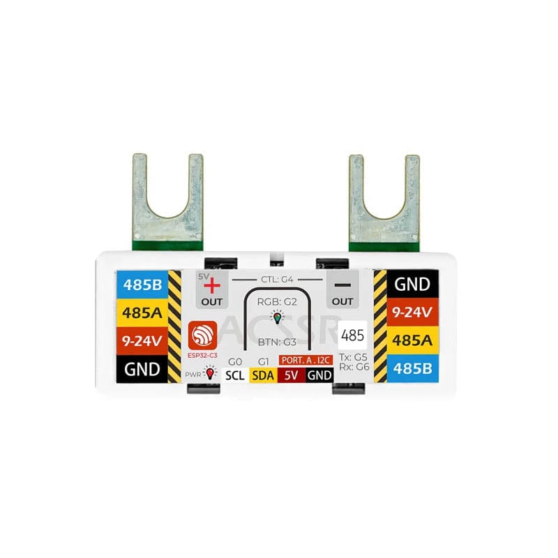 M5Stack Single-phase AC SSR Unit (CDG1-1DA-10A) - The Pi Hut