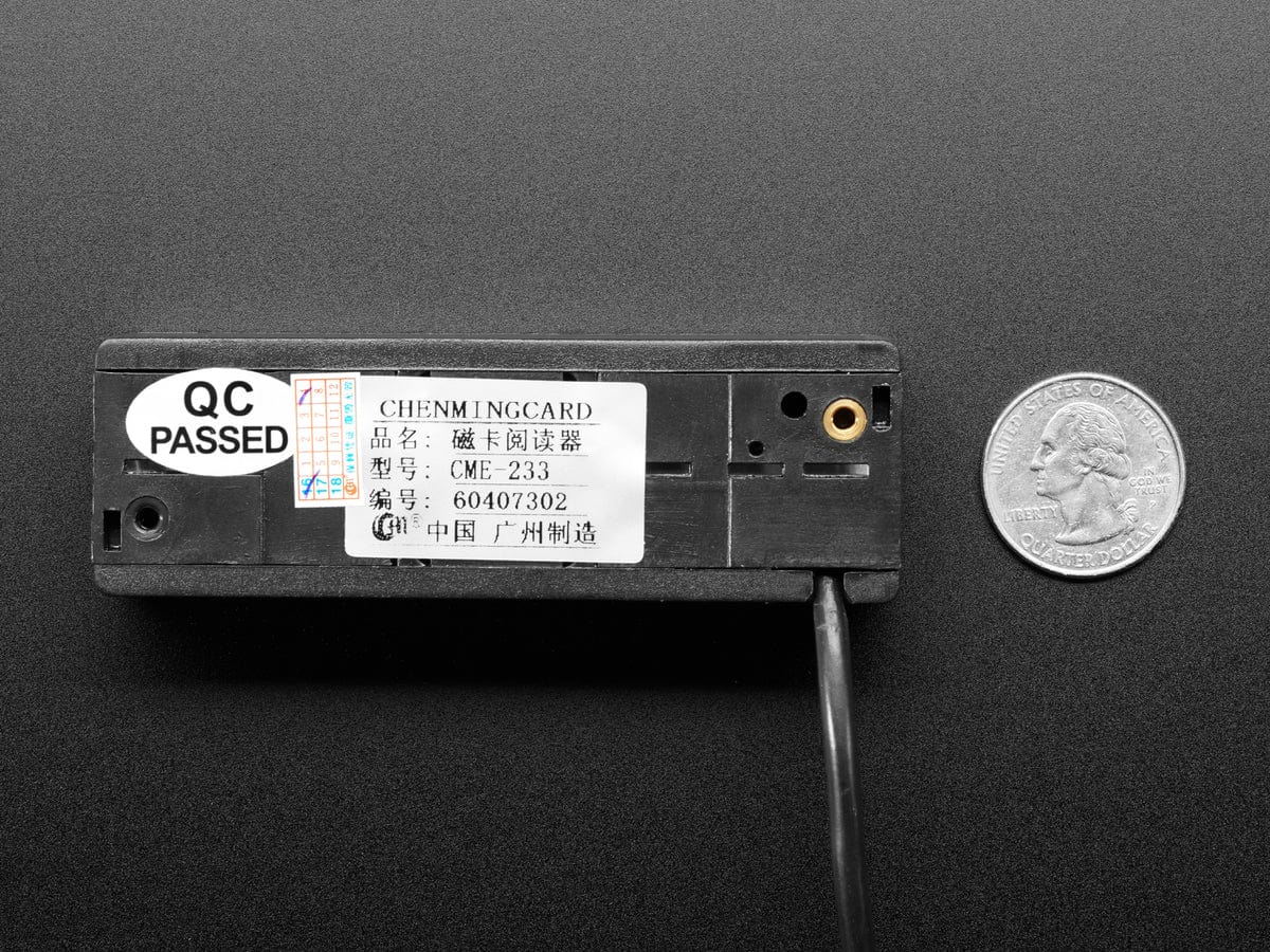 Magstripe Reader - PS/2 Interface - 3 Tracks (1&2&3) - The Pi Hut