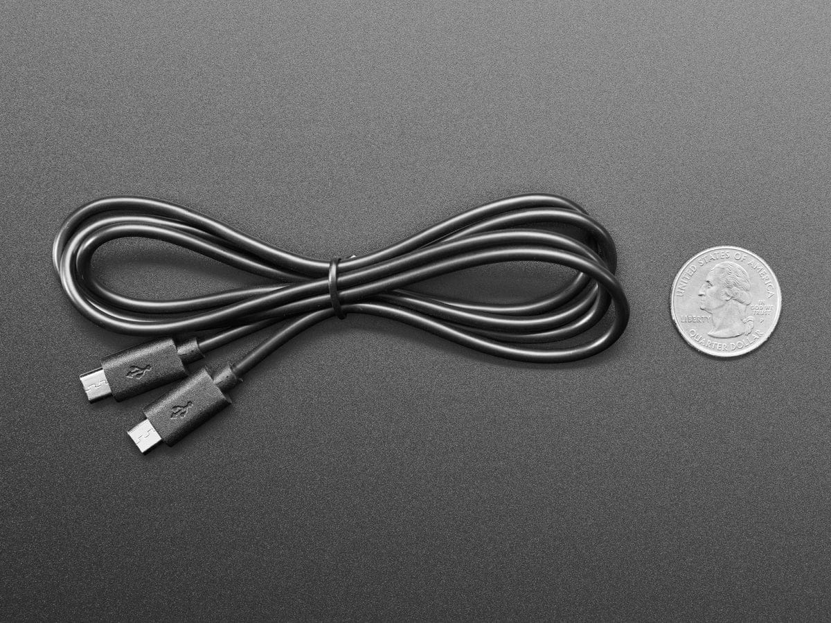 MakeCode Sync Cable - micro B USB to micro B USB - The Pi Hut