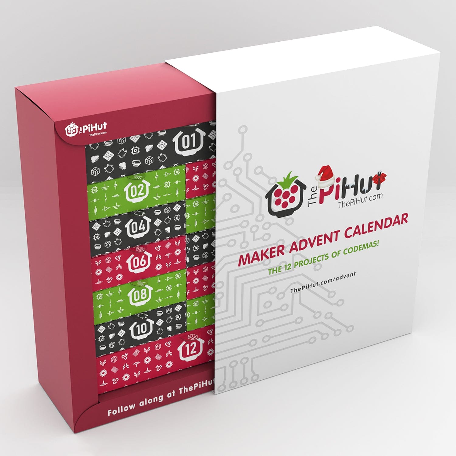 Maker Advent Calendar (includes Raspberry Pi Pico H) - The Pi Hut