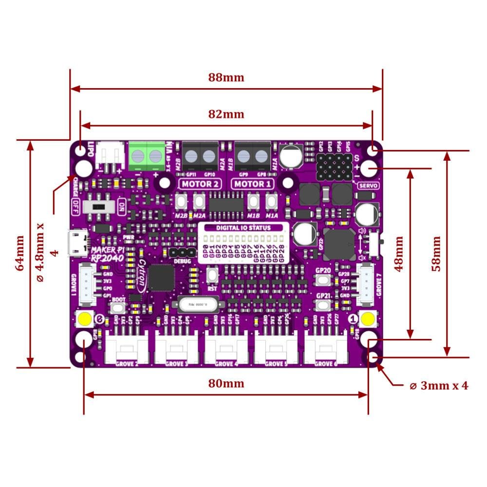 Maker Pi RP2040 - The Pi Hut