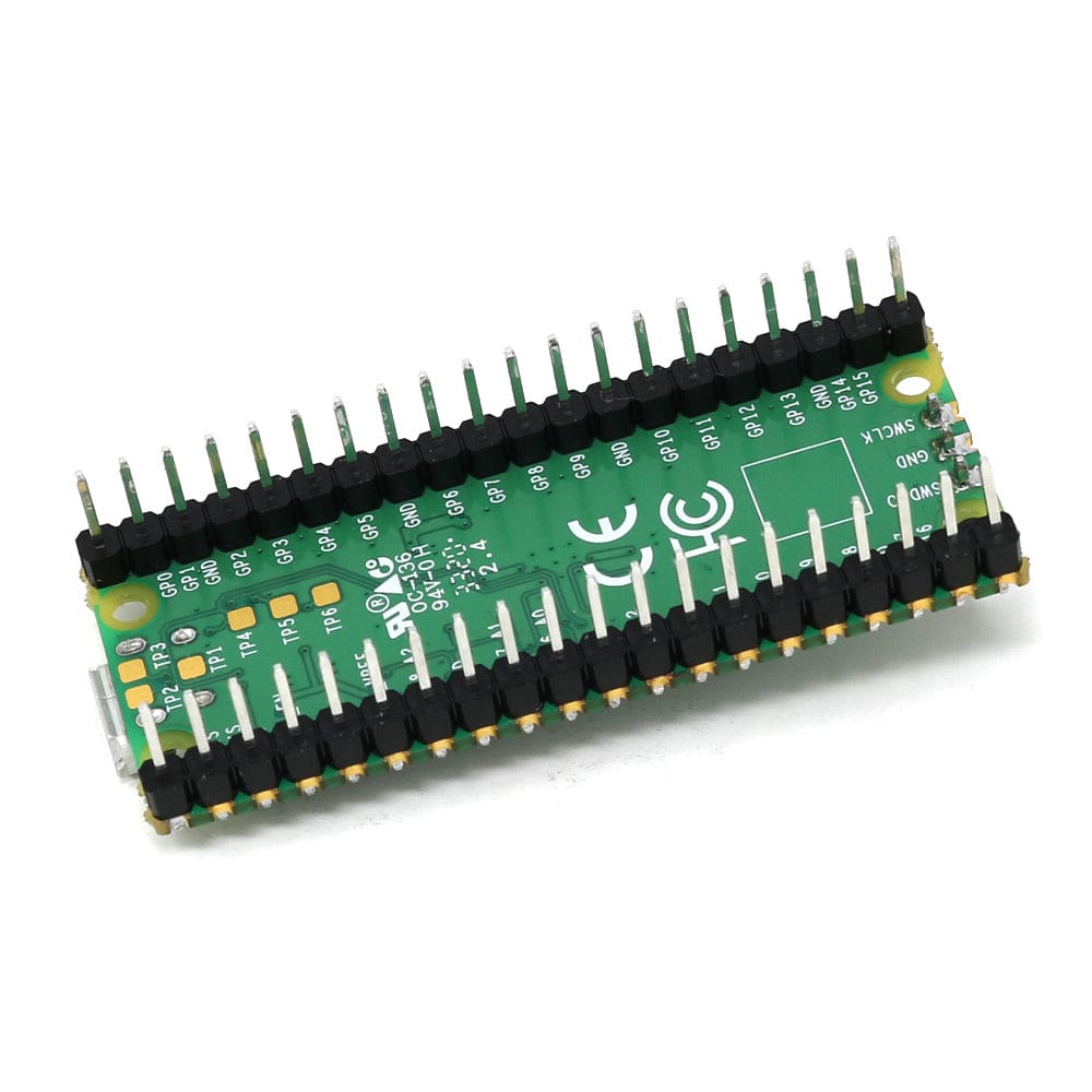 Male Header Set for Raspberry Pi Pico - The Pi Hut