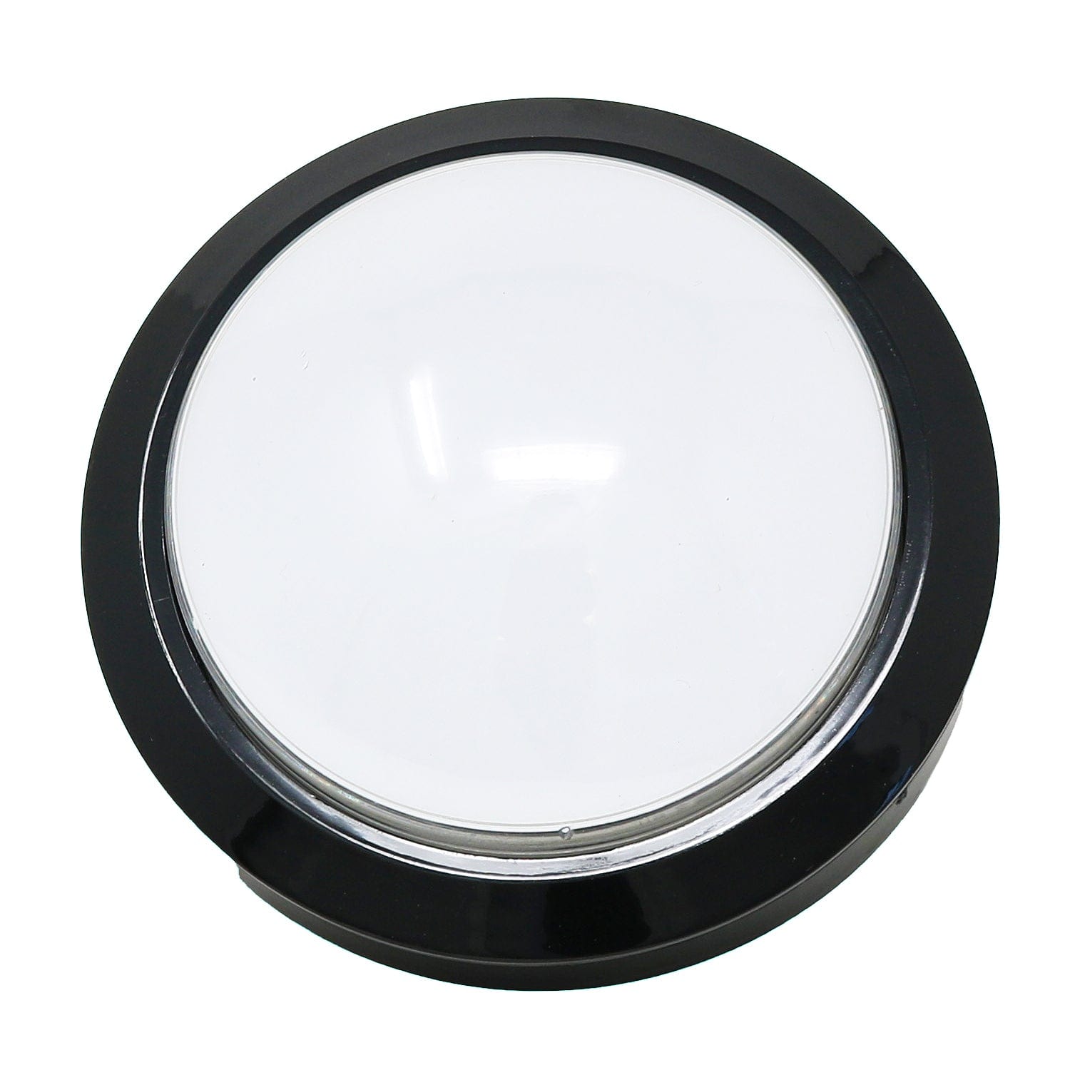 Massive Arcade Button with LED - 100mm White - The Pi Hut