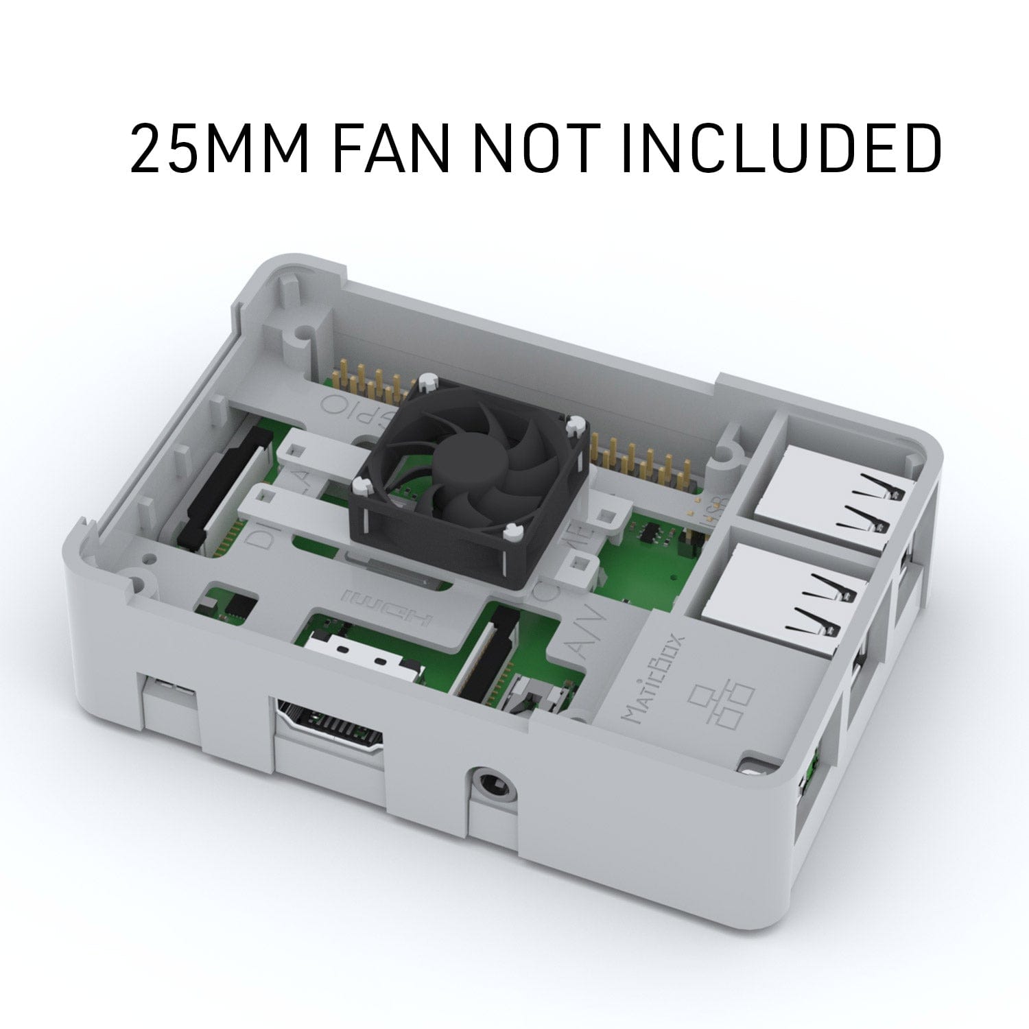 MaticBox 3 Case for Raspberry Pi 3/3B+ - The Pi Hut