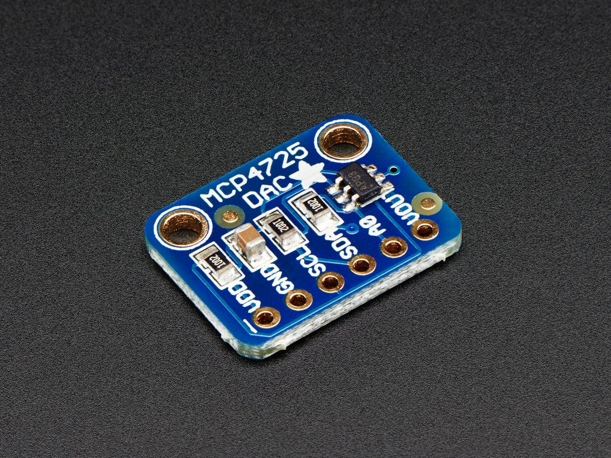 MCP4725 Breakout Board - 12-Bit DAC w/I2C Interface - The Pi Hut