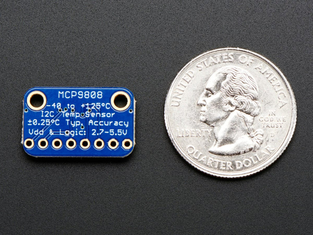 MCP9808 High Accuracy I2C Temperature Sensor Breakout Board - The Pi Hut