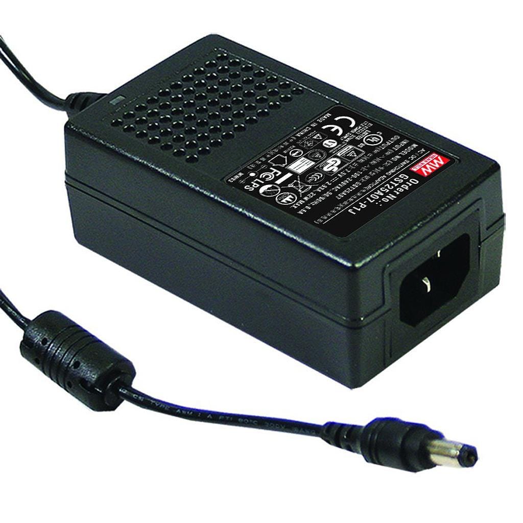 Mean Well 5V 4A 20W Power Supply (GST25A05-P1J) - The Pi Hut