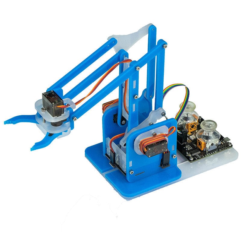 MeArm WiFi - Arduino Compatible Robot Kit - Blue - The Pi Hut