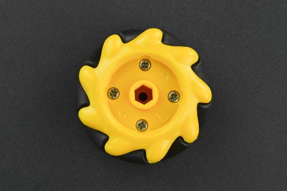 Mecanum Wheel (48mm) - Left - The Pi Hut