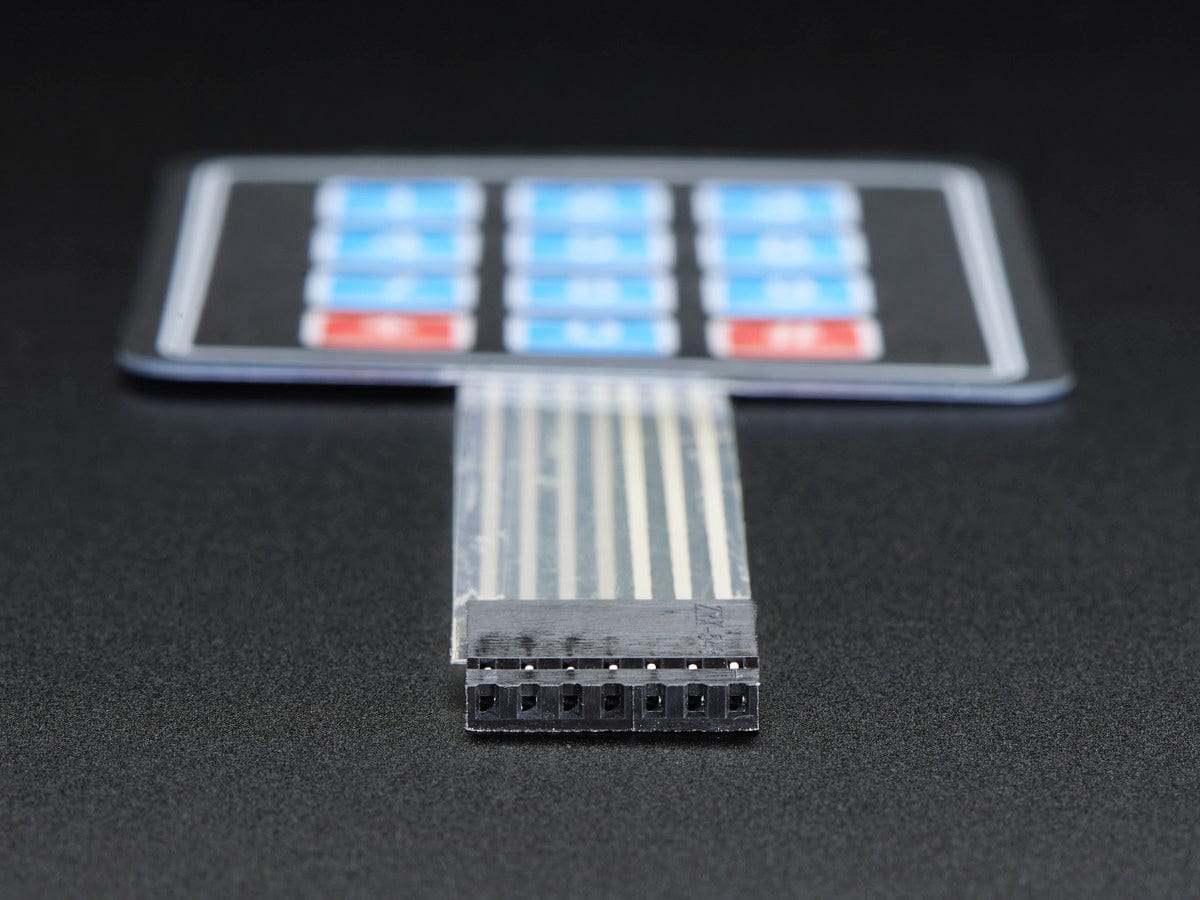 Membrane 3x4 Matrix Keypad + extras - The Pi Hut