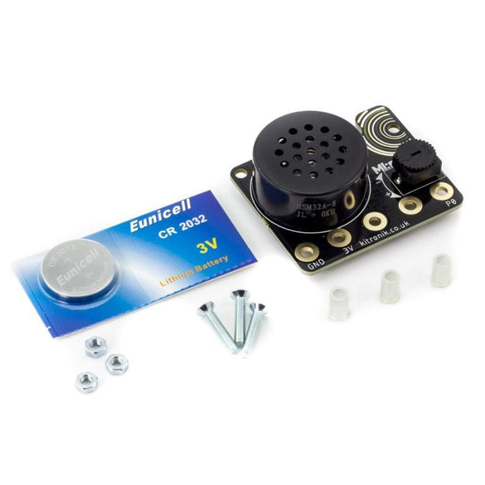 Micro Bit Audio MI:sound Speaker Board for BBC micro:bit V2 - The Pi Hut
