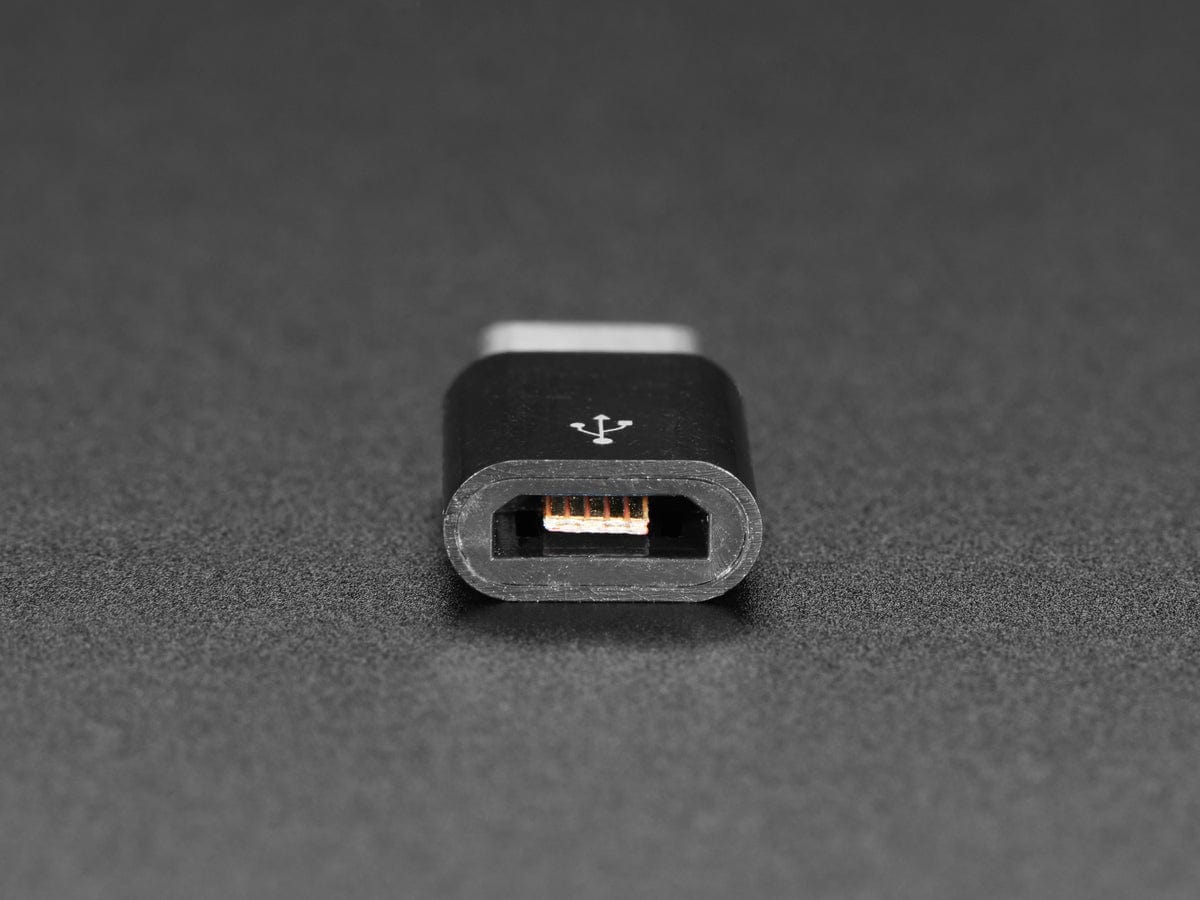 Micro B USB to USB C Adapter - The Pi Hut