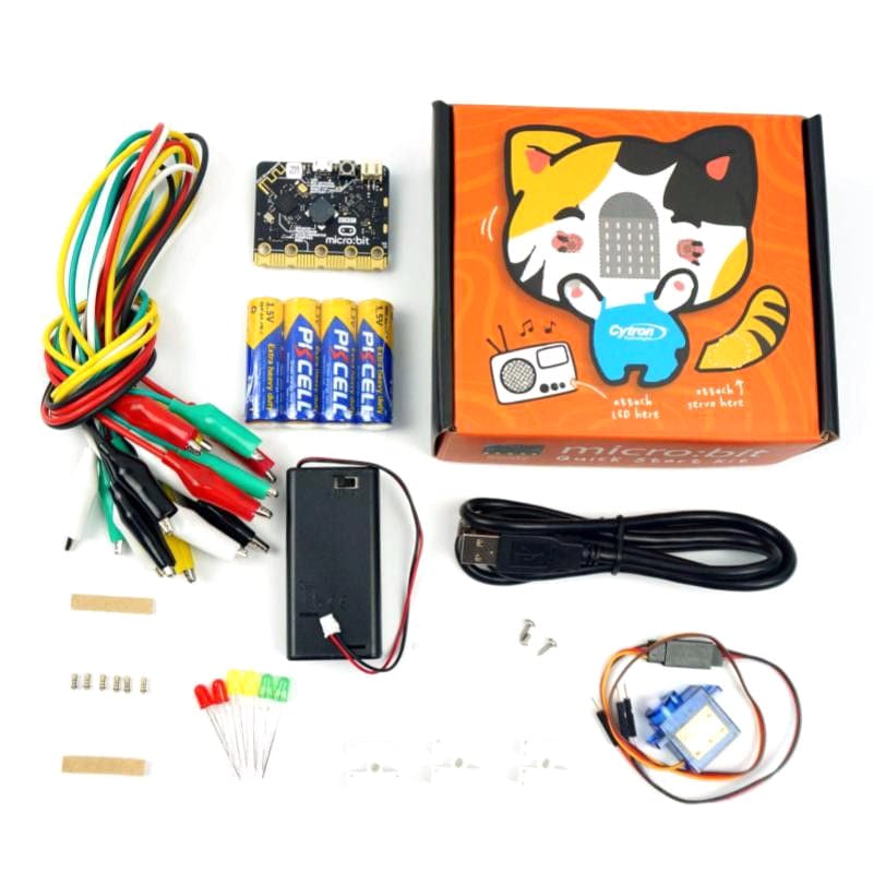 micro:bit Quick Start Kit (includes micro:bit V2) - The Pi Hut