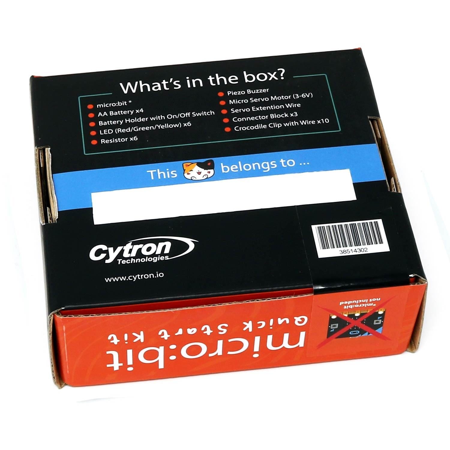 micro:bit Quick Start Kit (no micro:bit) - The Pi Hut