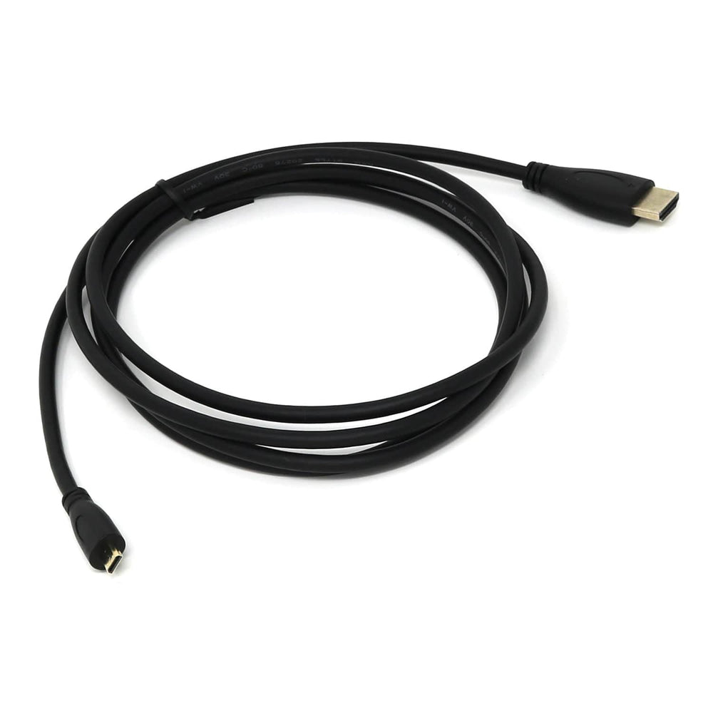 HDMI to Micro-HDMI Cable 2m (Gold Plated) for the Raspberry Pi 4 - The Pi Hut