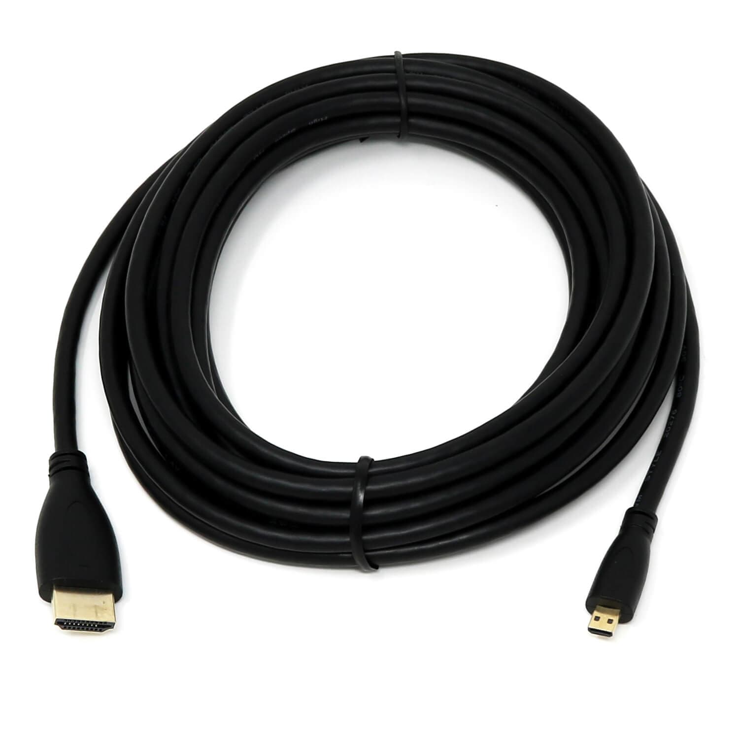 Micro HDMI to HDMI Cable for Raspberry Pi 4 - The Pi Hut