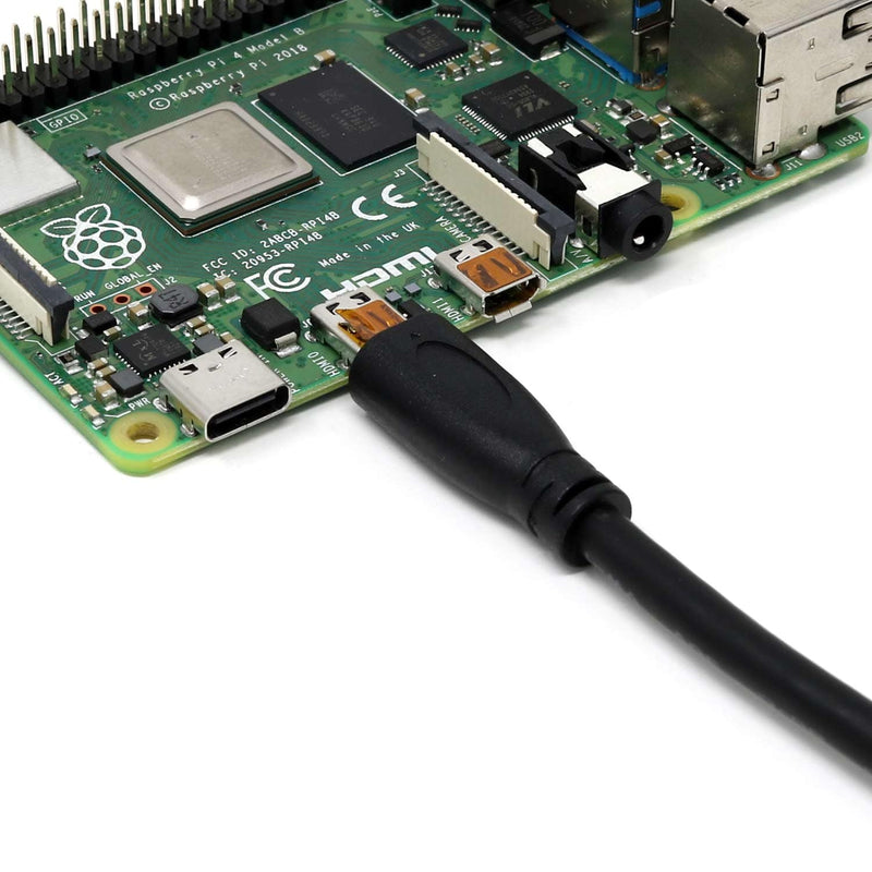 T7732AX Raspberry-pi, Accesorio para Raspberry Pi, Cable HDMI para  Raspberry Pi 4 Modelo B, Micro HDMI a HDMI