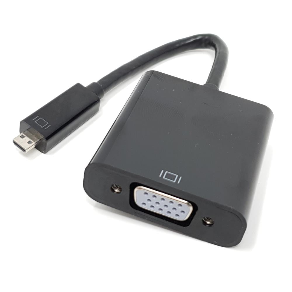 Micro-HDMI to VGA Adaptor for Raspberry Pi 4 - The Pi Hut