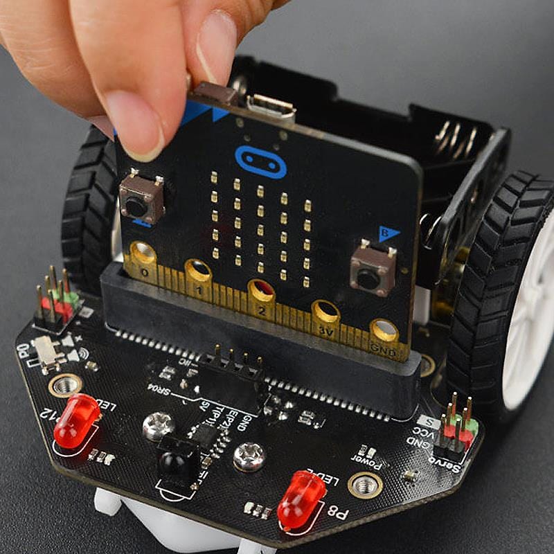 micro:Maqueen Lite - Educational Robot Platform for micro:bit - The Pi Hut