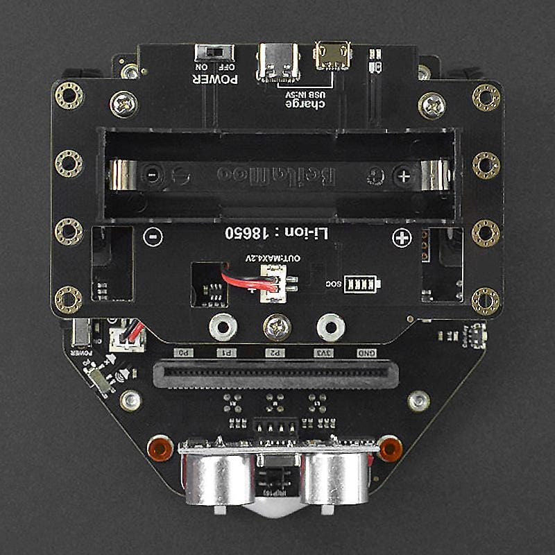 micro:Maqueen Plus V2 (18650) - Advanced STEM Education Robot for micro:bit - The Pi Hut