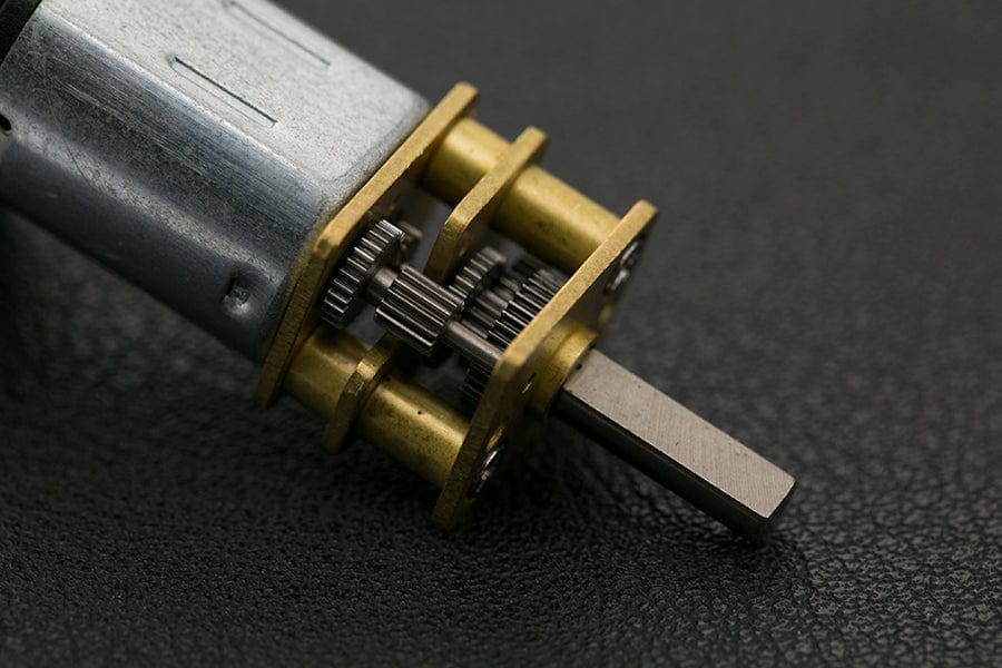 Micro Metal Gear Motor with Connector (30:1) - The Pi Hut