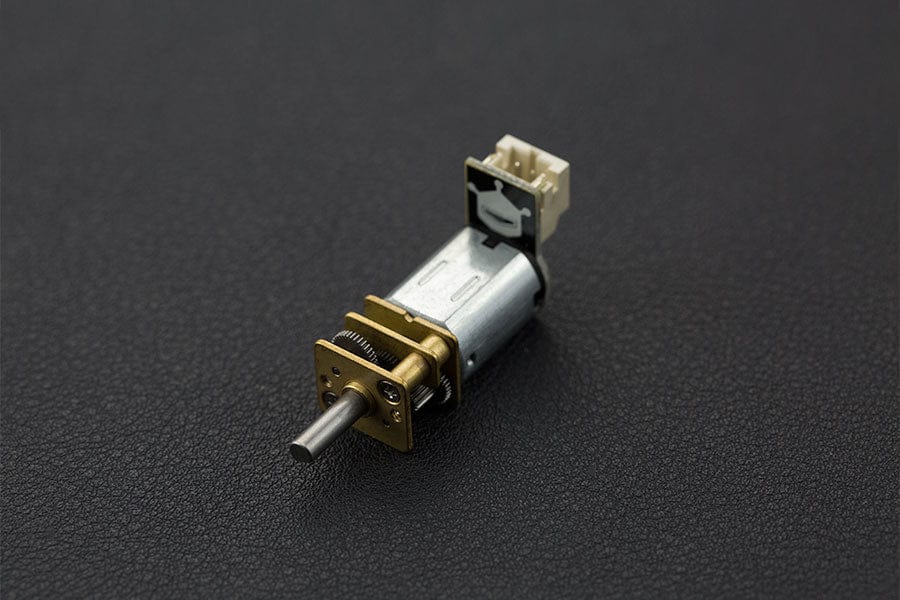 Micro Metal Gear Motor with Connector (50:1) - The Pi Hut