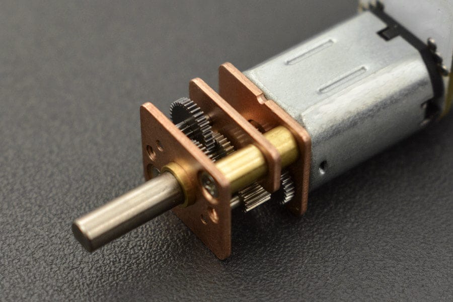 Micro Metal Geared motor w/Encoder – 6V 530RPM 30:1 - The Pi Hut