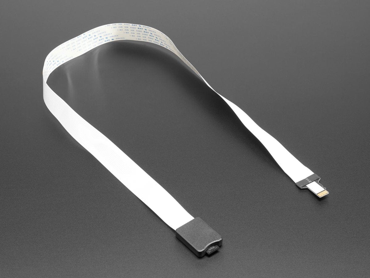 Micro SD Card Extender - 68cm (26 inch) long flex cable - The Pi Hut