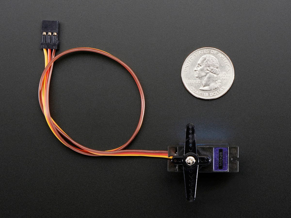 Micro Servo - High Powered, High Torque Metal Gear - The Pi Hut