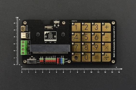 micro:Touch - Math & Automation Touch Keyboard for micro:bit - The Pi Hut