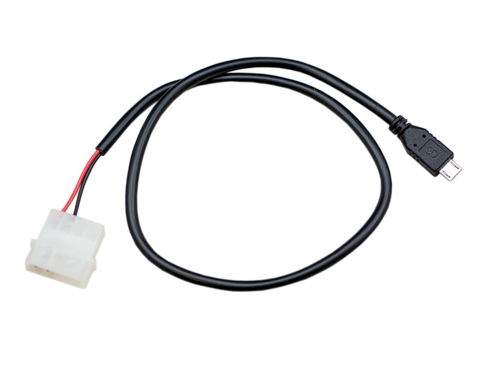 Micro USB to 4-Pin Molex Socket Cable (0.5m) - The Pi Hut