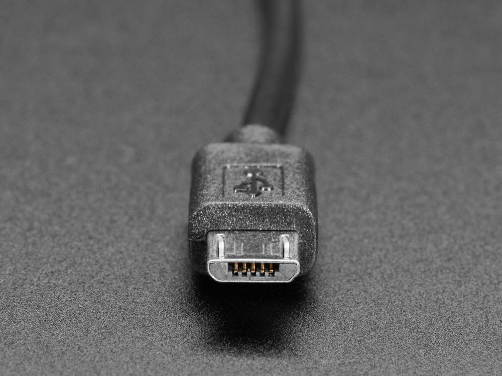 Micro USB to Micro USB OTG Cable - 10-12" / 25-30cm long - The Pi Hut