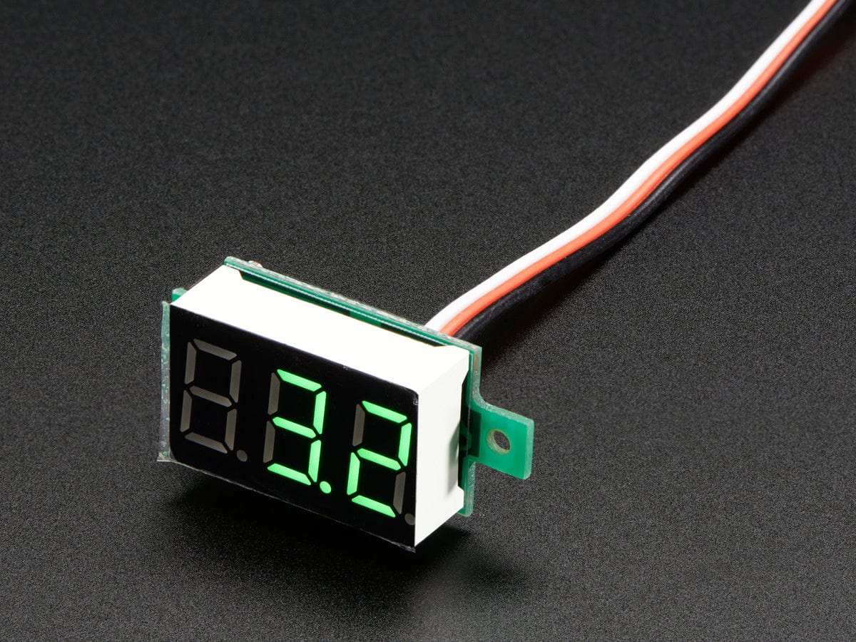Mini voltmètre numérique 3 digits 2.5V-30V mini-digital-voltmeter – MILENA  SPB