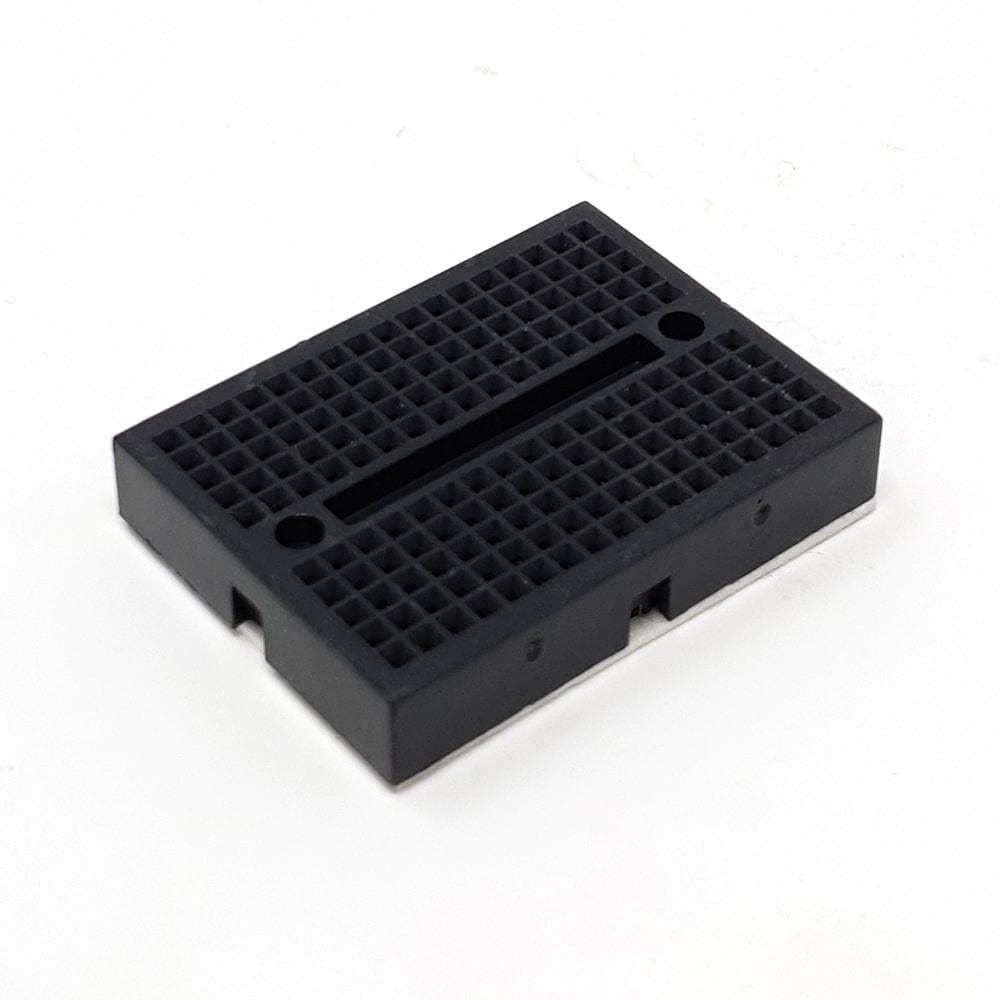 Mini Breadboard - Black - The Pi Hut