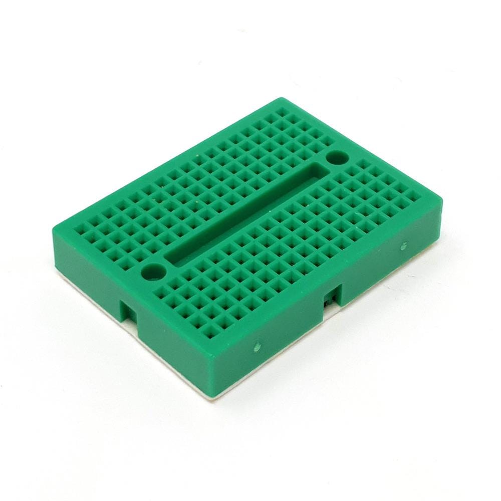 Mini Breadboard - Green - The Pi Hut