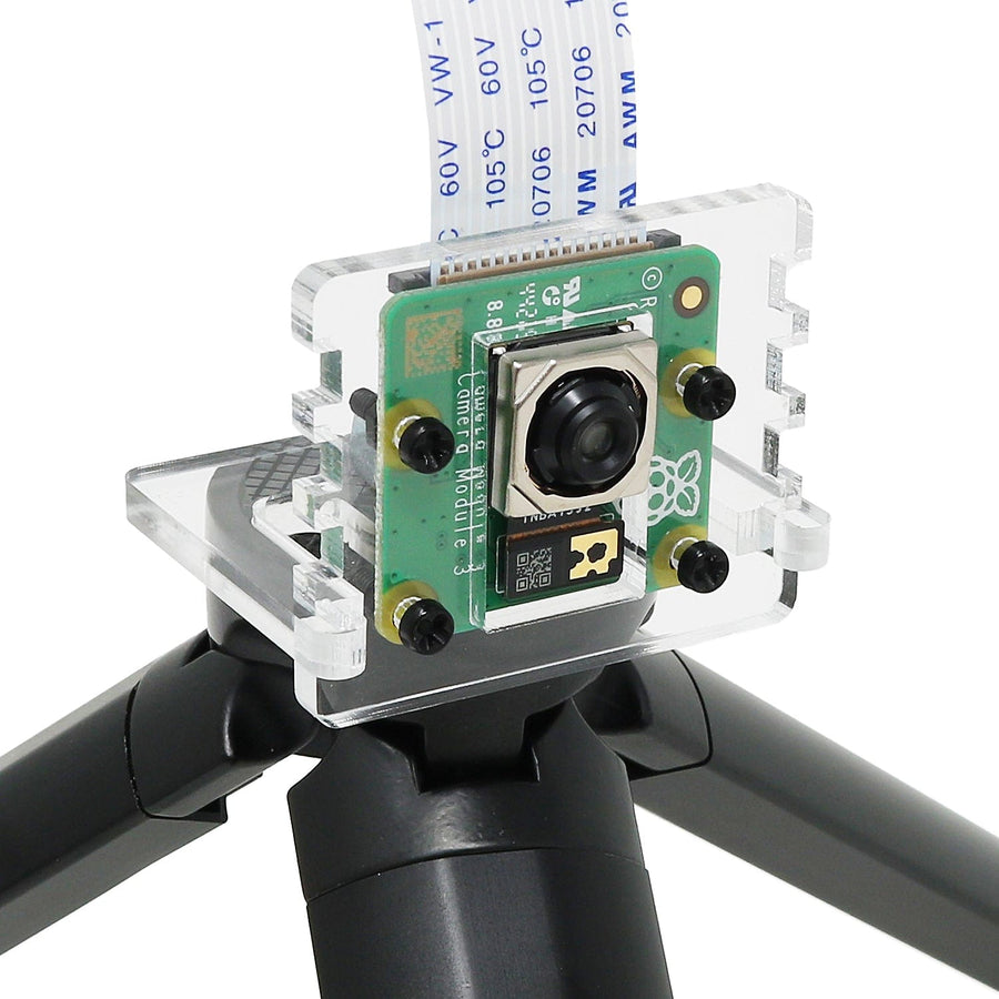 Lido Raspberry Pi Mount Mini Camera Mount for Raspberry Pi Camera Module - The Pi Hut