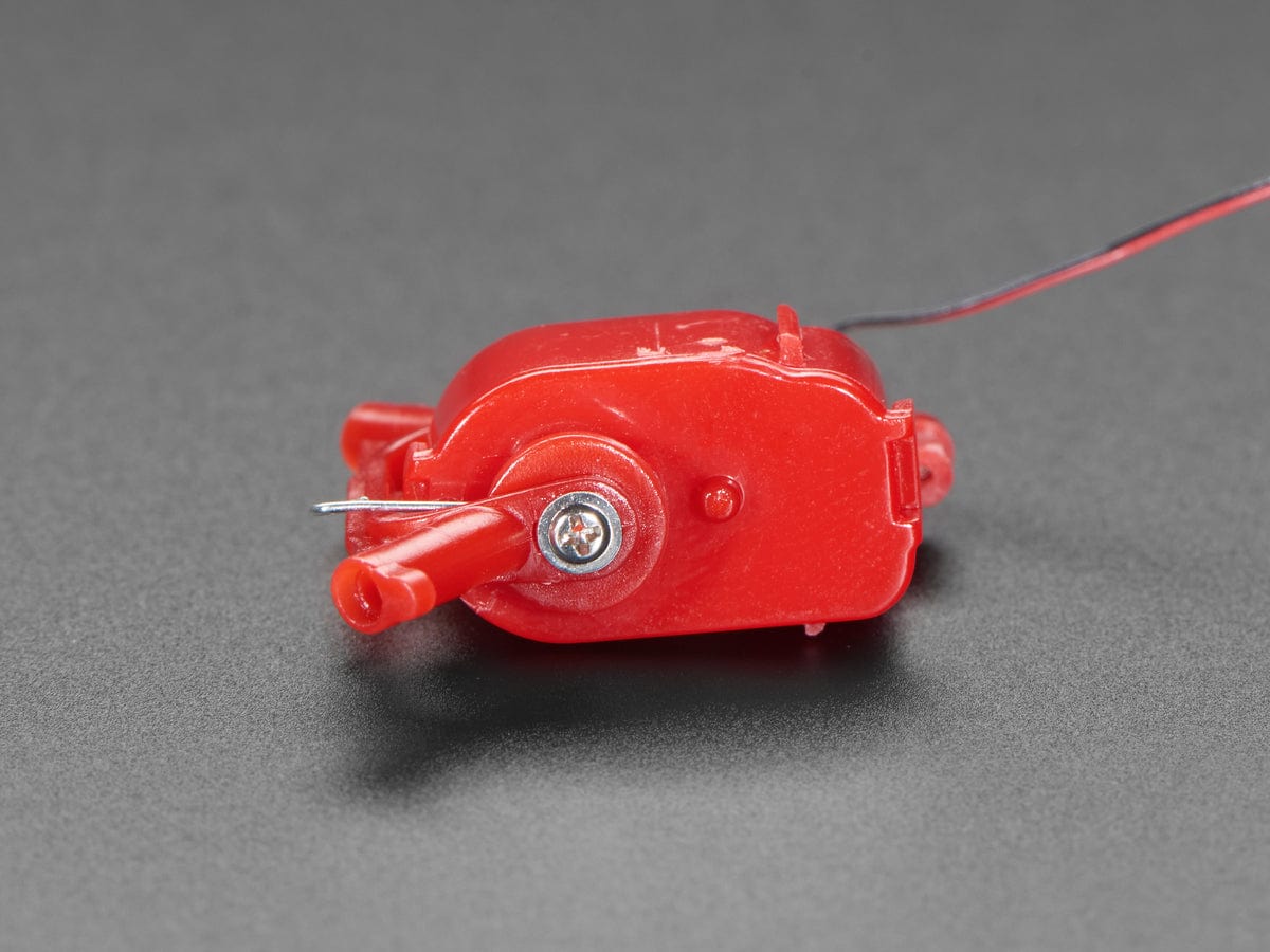 Mini Geared Pager Motor with Return Spring - The Pi Hut
