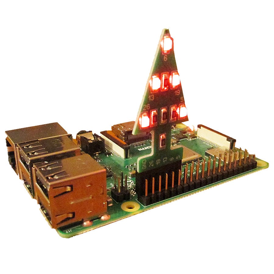 Mini GPIO Xmas Tree - The Pi Hut