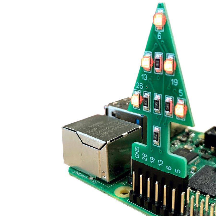 Mini GPIO Xmas Tree - The Pi Hut