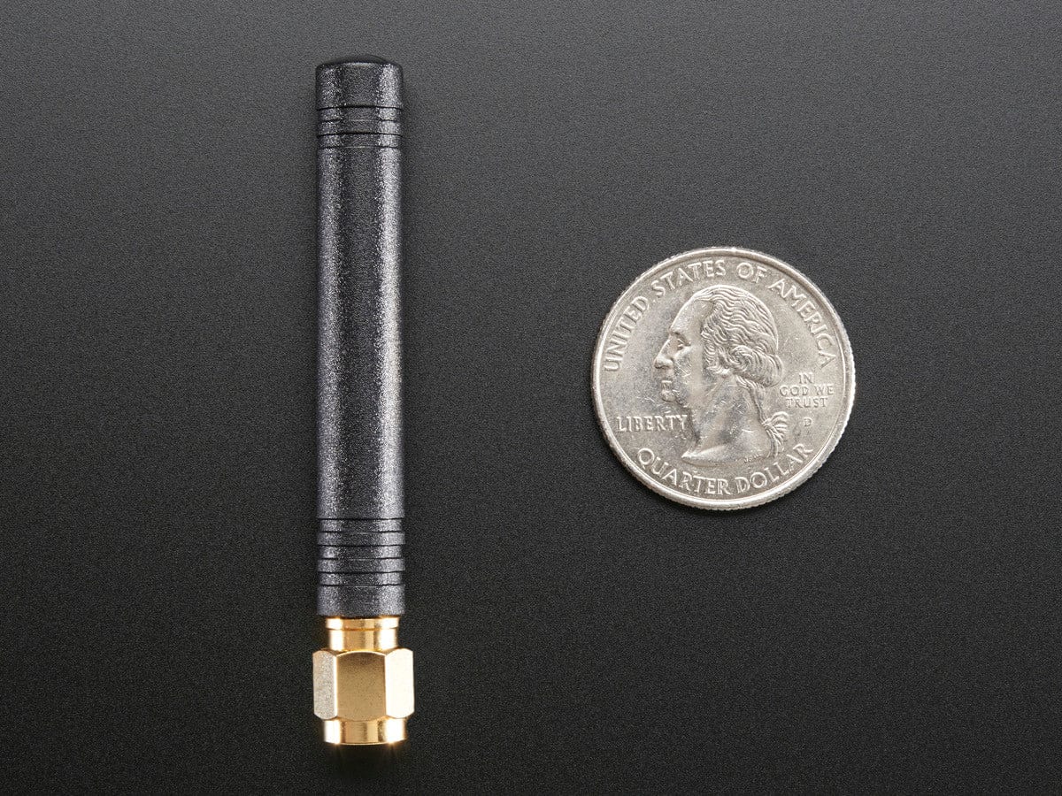 Mini GSM/Cellular Quad-Band Antenna - 2dBi SMA Plug - The Pi Hut