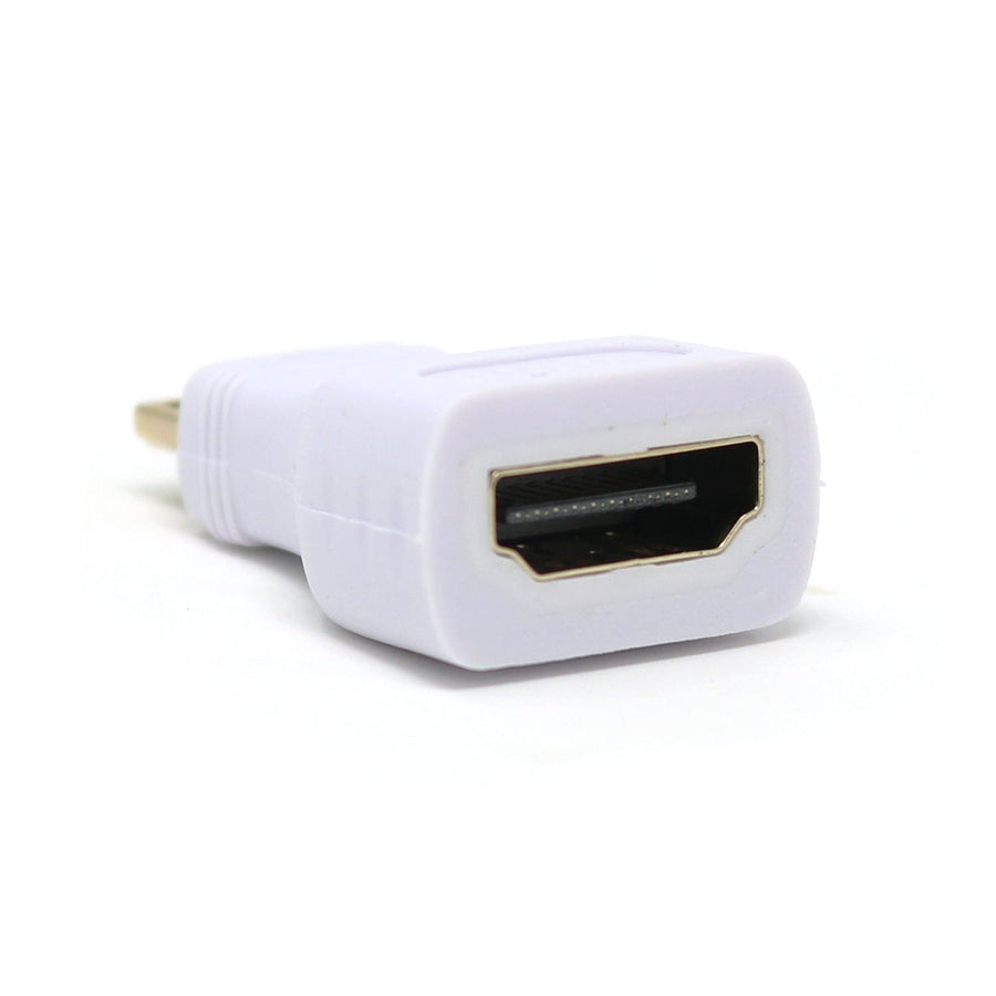 Mini HDMI Plug to Standard HDMI Jack Adapter The Pi Hut