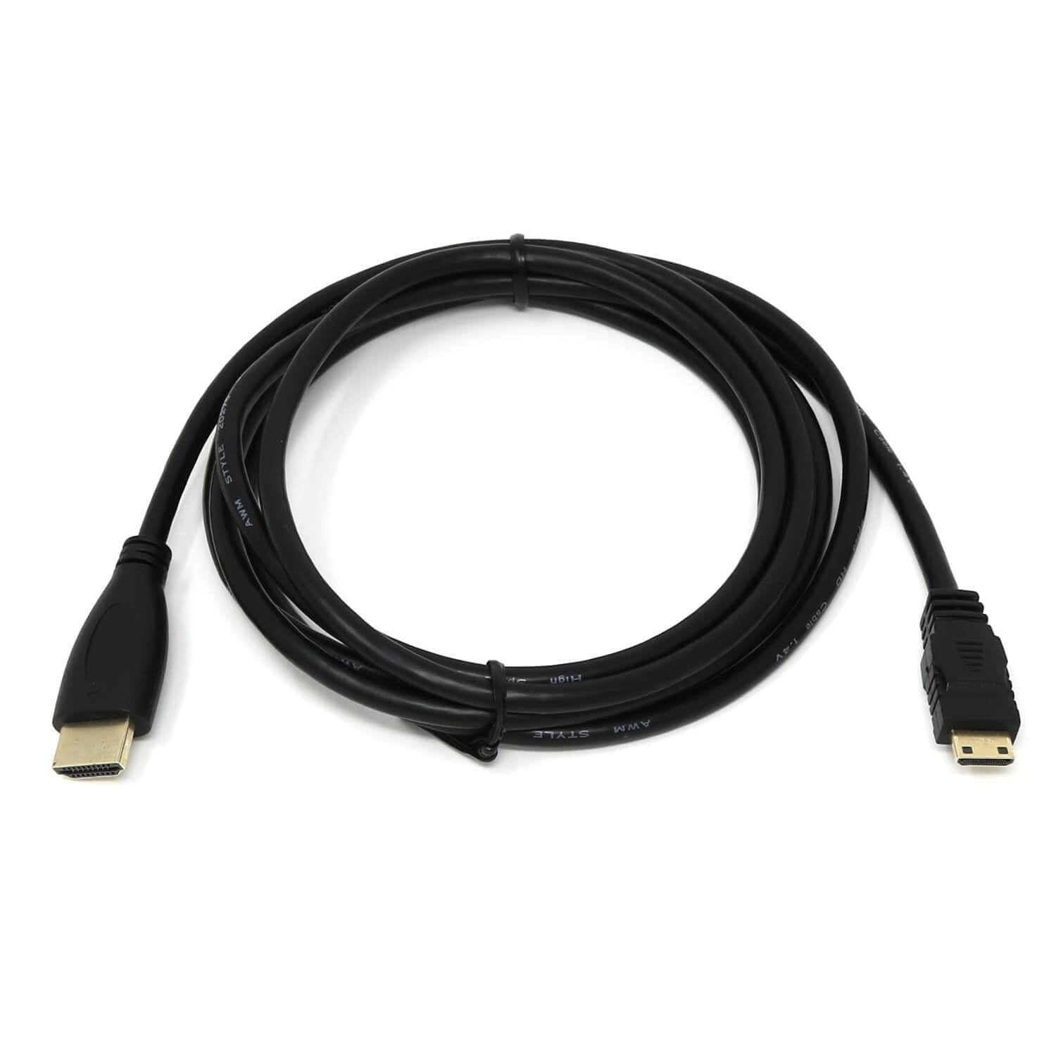 Mini HDMI to HDMI Cable for Raspberry Pi Zero - The Pi Hut