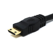 Mini HDMI to HDMI Cable for Raspberry Pi Zero - The Pi Hut