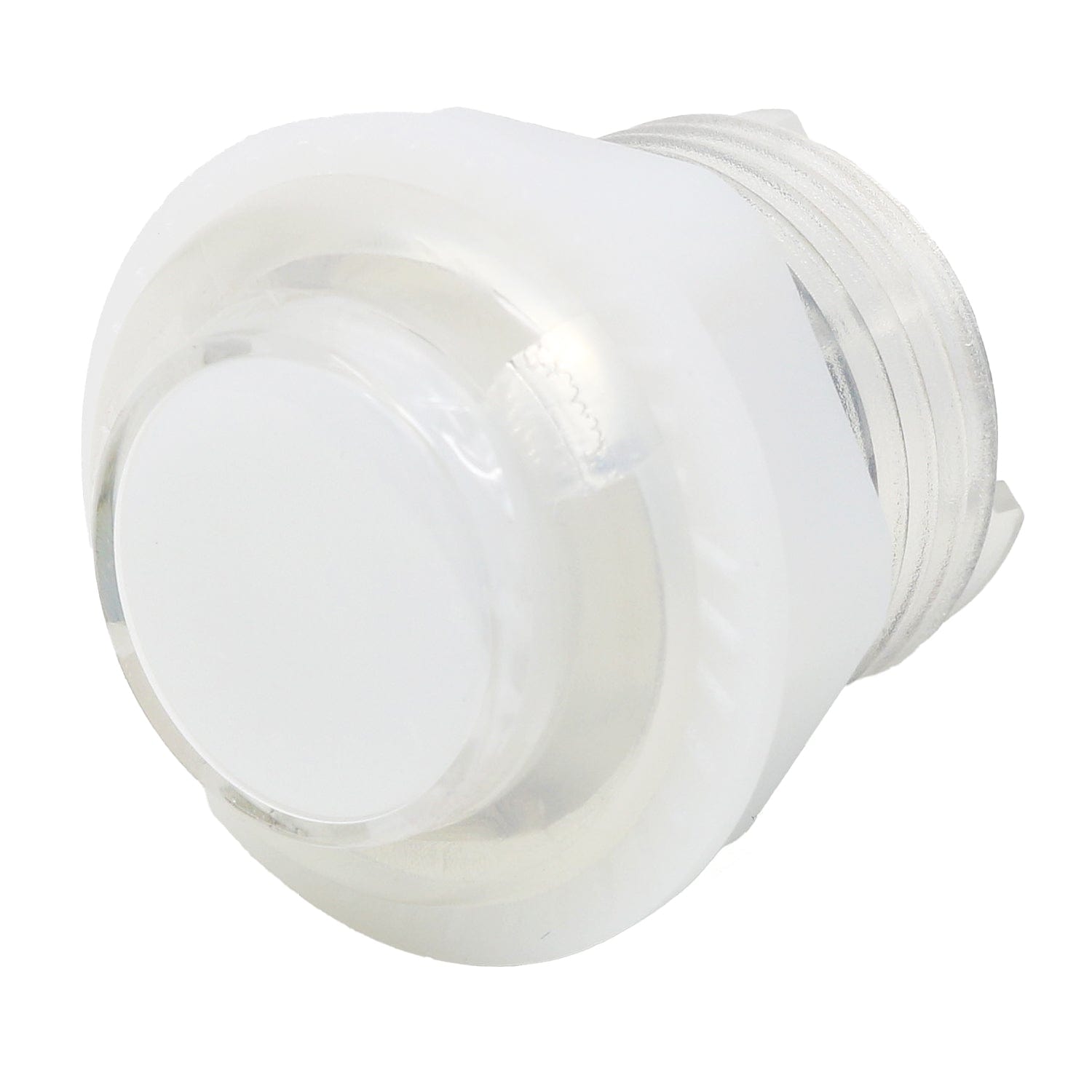 Mini LED Arcade Button - 24mm Translucent Clear - The Pi Hut