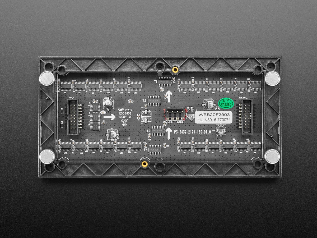 Mini Magnet Feet for RGB LED Matrices (Pack of 4) - The Pi Hut