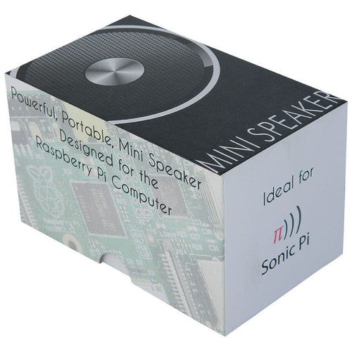 Mini Portable Speaker for the Raspberry Pi [Discontinued] - The Pi Hut