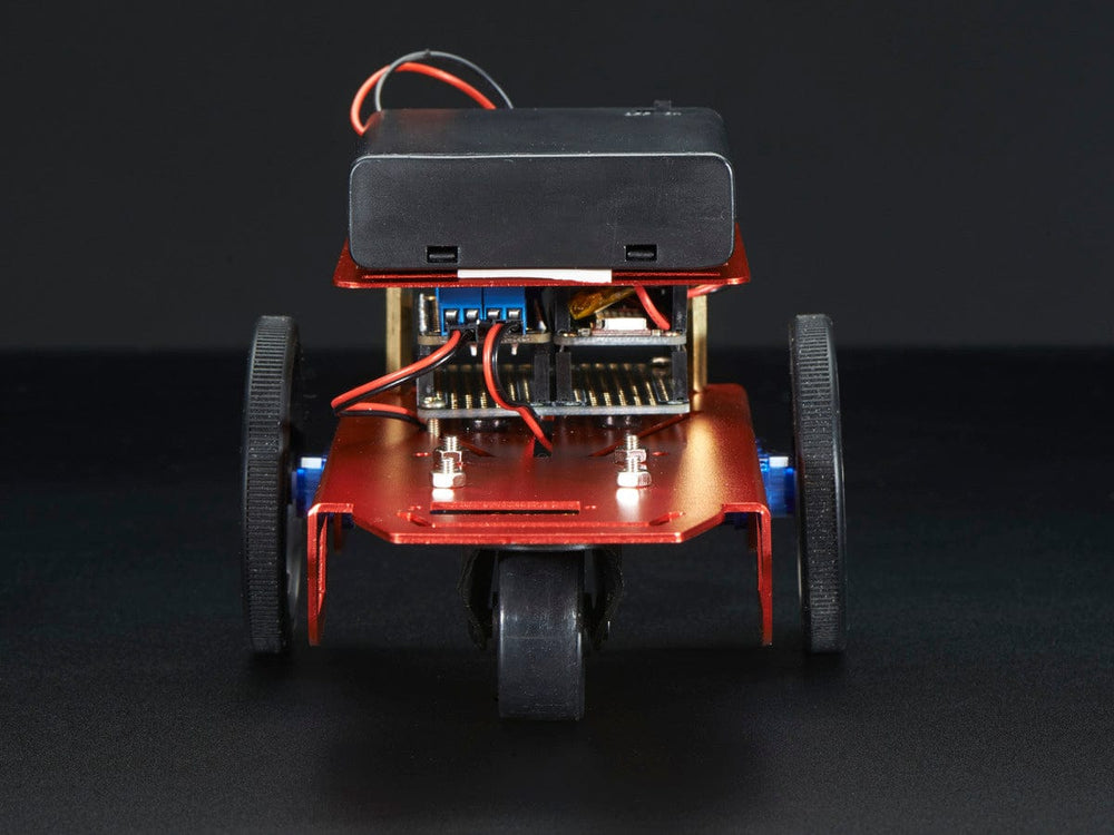 Mini Robot Rover Chassis Kit - 2WD with DC Motors - The Pi Hut